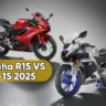 Yamaha R125 2025 और MT-125 2025 की पूरी तुलना। जानिए कौन सी बाइक 2025 में परफॉर्मेंस, माइलेज और स्टाइल में बेहतर है।