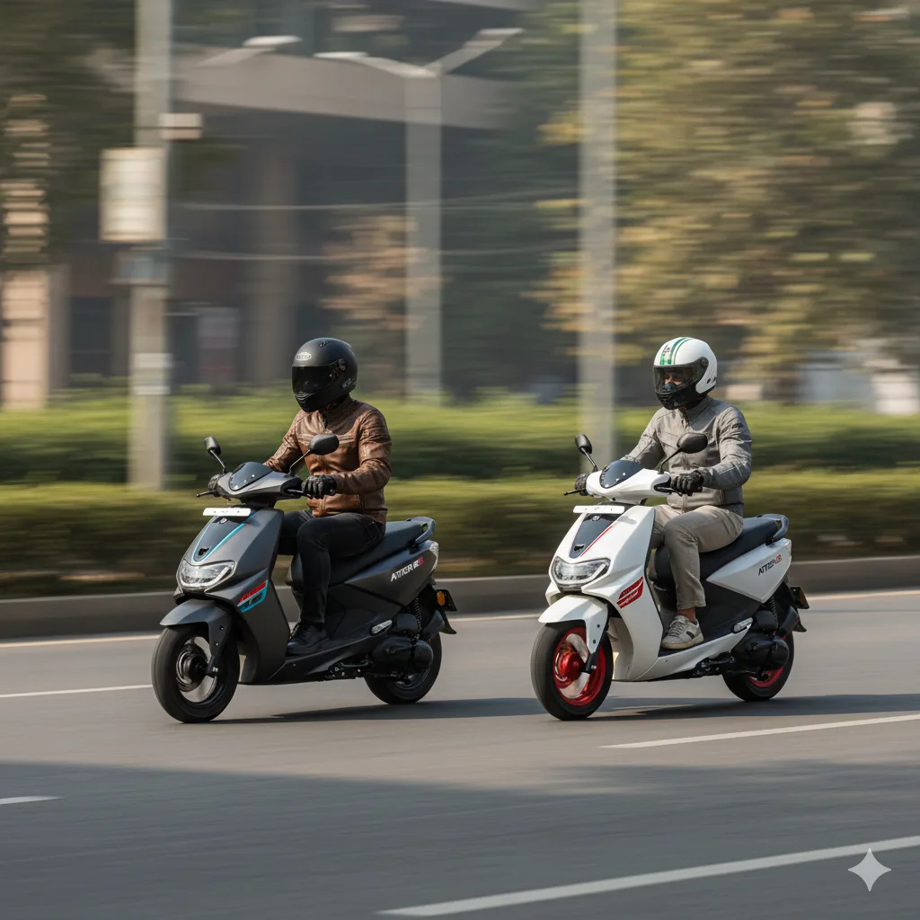 Ather 450S : ₹1.38 लाख में मिलने वाला स्मार्ट इलेक्ट्रिक स्कूटर - रेंज, फीचर्स और कीमत जानें