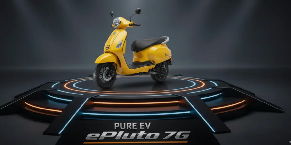 PURE EV ePluto 7G – एक स्टाइलिश, दमदार और बजट-फ्रेंडली इलेक्ट्रिक स्कूटर