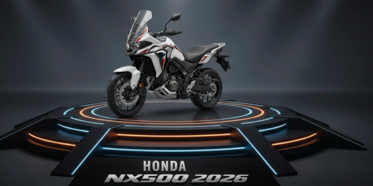 Honda NX500 2026: नए रंग, E-Clutch तकनीक और शानदार एडवेंचर परफॉर्मेंस के साथ लॉन्च के लिए तैयार