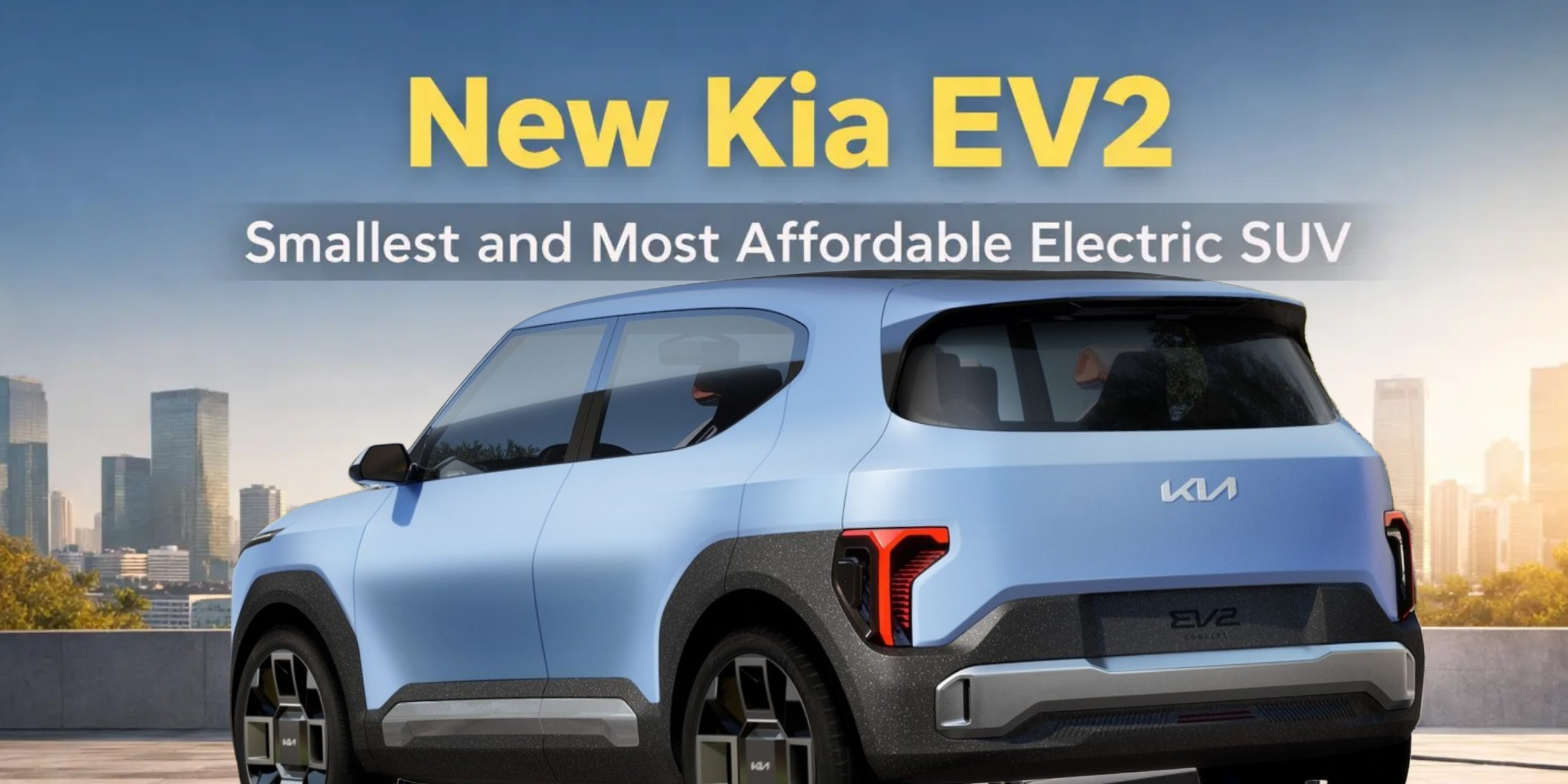 Kia EV2: Kia की सबसे छोटी और किफायती इलेक्ट्रिक SUV