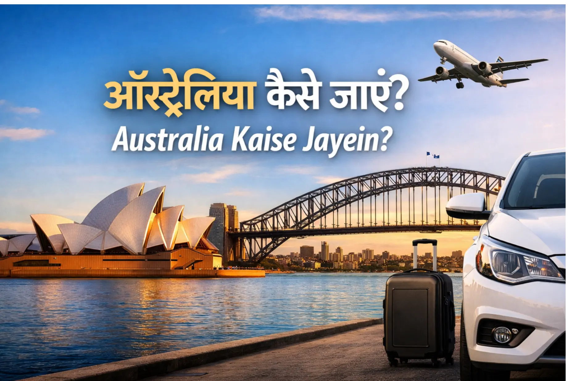 ऑस्ट्रेलिया कैसे जाएं 2026 – Australia Jane Ka Complete Guide for Indians (Job, Study, PR, Cost)