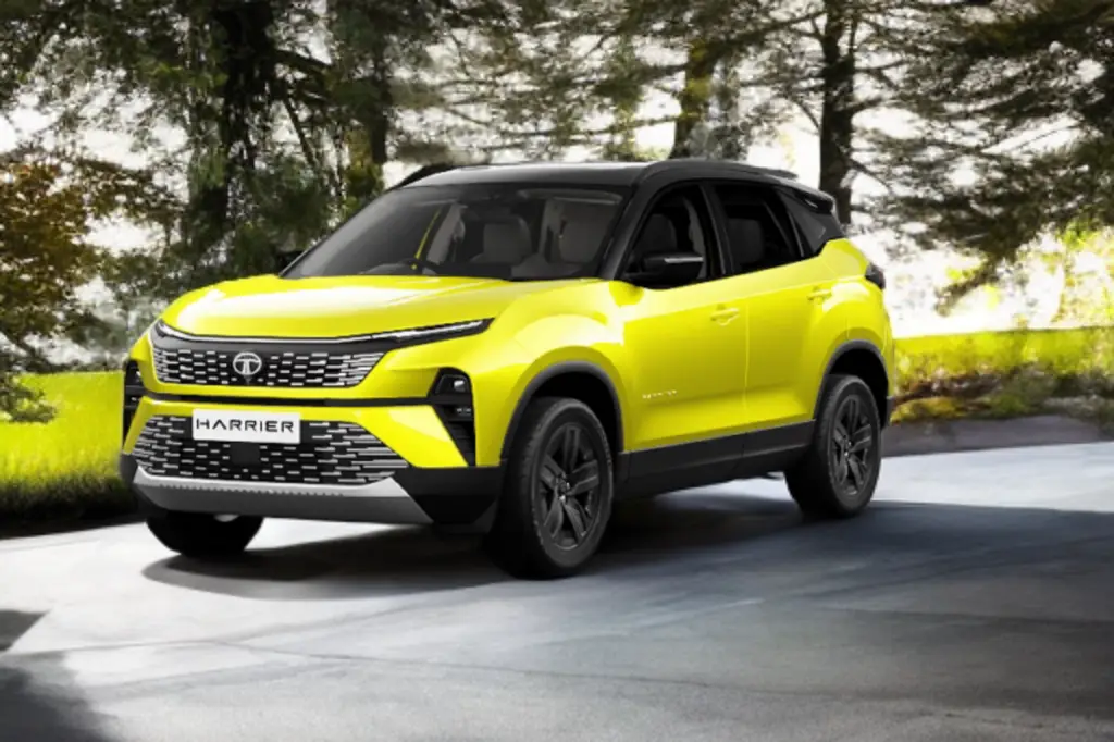 Tata Harrier Petrol SUV 2026 exterior design