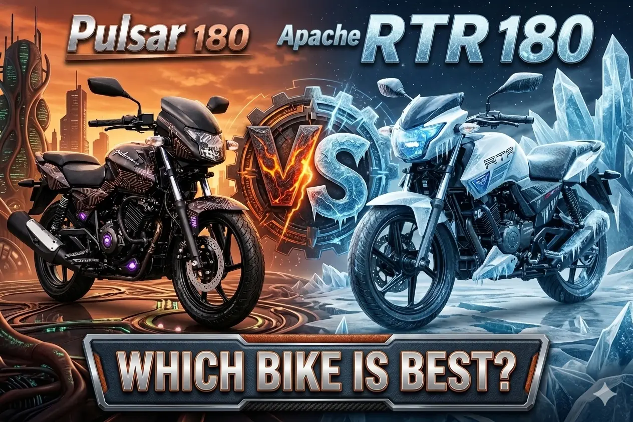 Bajaj Pulsar 180 vs TVS Apache RTR 180: कौन सी बाइक है सबसे ज्यादा दमदार?