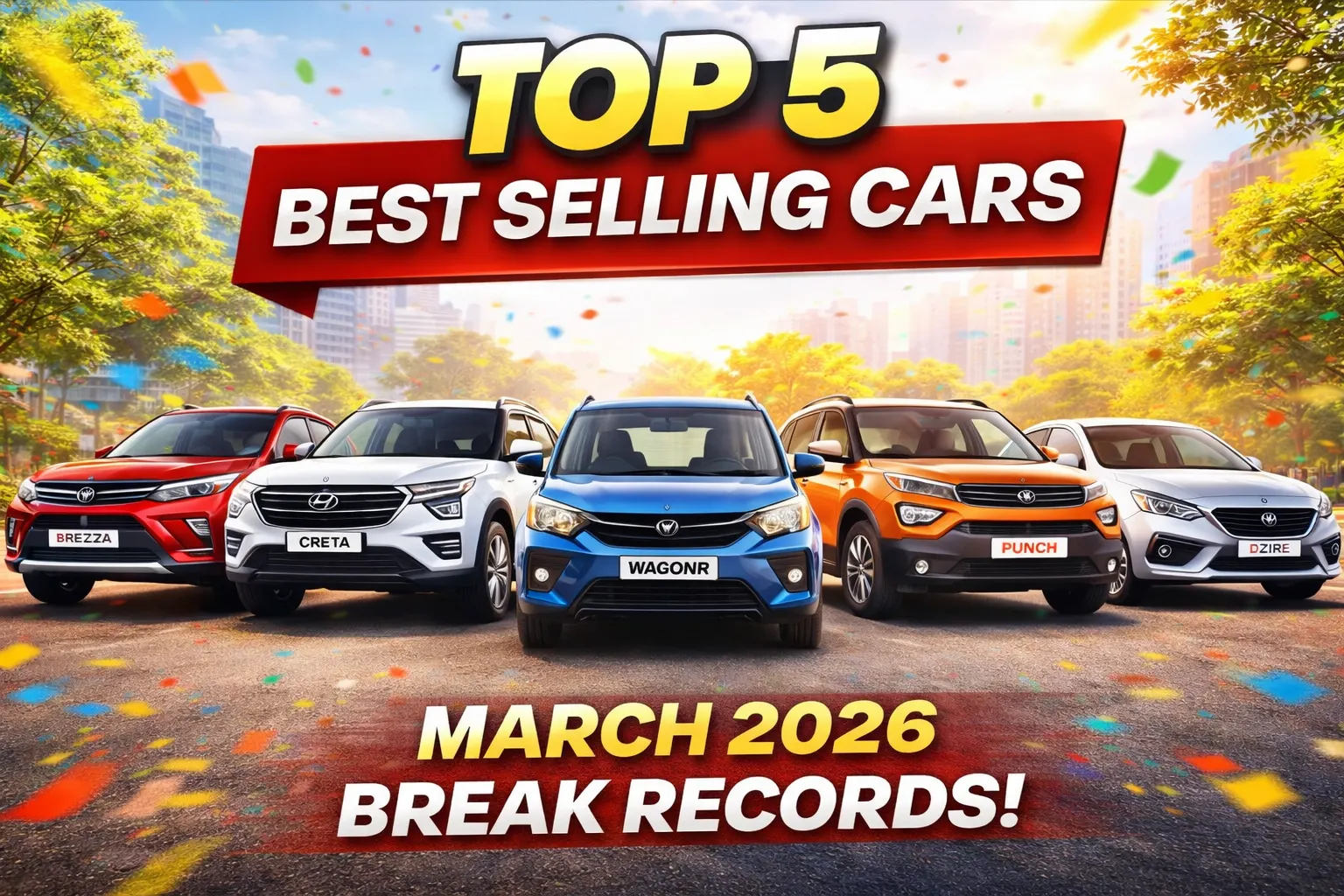 Top 5 Best Selling Cars March 2026: मेहनत की कमाई से खरीदी गई ये 5 गाड़ियां क्यों बन गई हर घर की कहानी